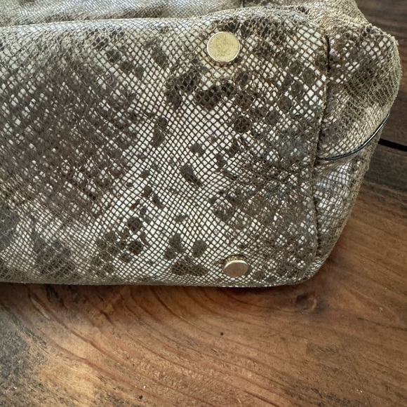 ANTONIO MELANI Large Snake Print Hobo Handbag - Picture 7 of 14